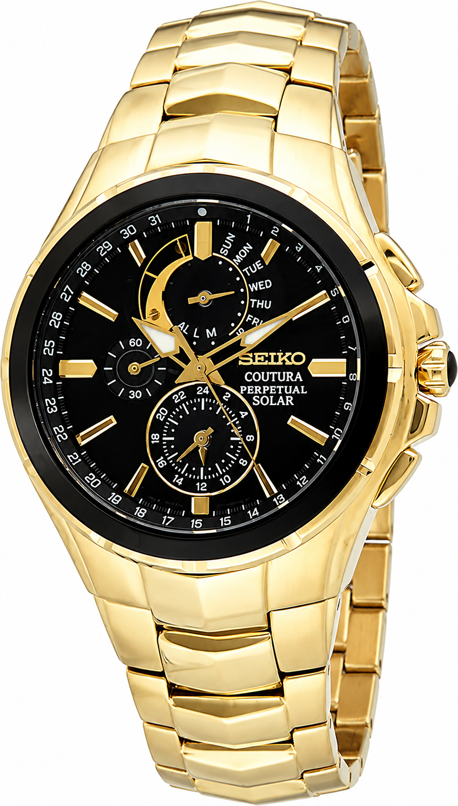 Seiko Coutura Perpetual Solar Watch Seiko Coutura Perpetual Solar men's solar-powered watch