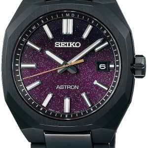 Seiko Astron Starry Sky luxury GPS Solar watch with celestial-inspired blue dial