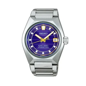 King Seiko Vanac Watch with premium stainless steel case and distinctive luxury dial